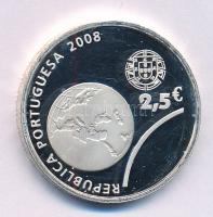 Portugália 2008. 2,5E Ag "Olimpia" T:PP fo.
Portugal 2008. 2,5 Euro Ag "Olympics&quo...