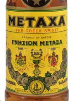 Metaxa,abv: 38 %, bontatlan palack, 0,7 l
