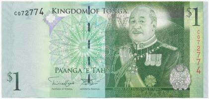 Tonga 2008. 1P T:I,I-  Tonga 2008. 1 Paanga C:UNC,AU
