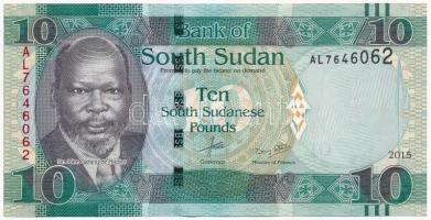 Dél-Szudán 2015. 10P T:I  South Sudan 2015. 10 Pounds C:UNC