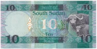 Dél-Szudán 2015. 10P T:I 
South Sudan 2015. 10 Pounds C:UNC