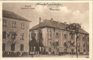 1928 Szeged, Siketnémák intézete