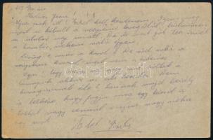 1918 Tábori posta levelezőlap "TP 415 b" 1918 Field postcard "TP 415 b"