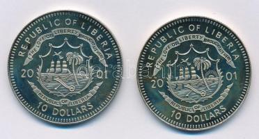 Libéria 2001. 10$ "Szabadság pillanatai - Szolzsenyicin elhagyja a Gulágot 1953" multicolo...