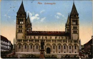 1911 Pécs, Székesegyház. Jurányi és Társa kiadása (EK)