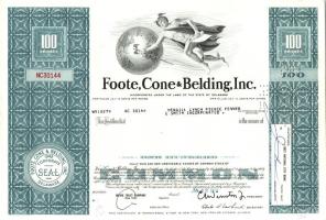 6db amerikai részvény az 1960-70-es évekből