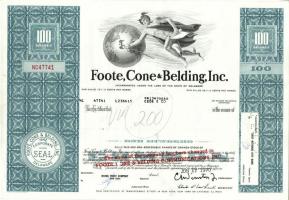 6db amerikai részvény az 1960-70-es évekből