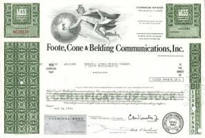 6db amerikai részvény az 1960-70-es évekből