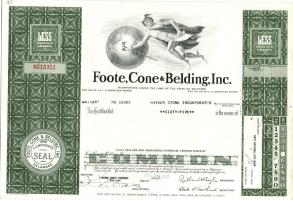 6db amerikai részvény az 1960-70-es évekből