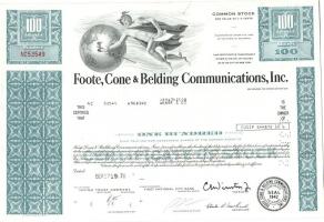 6db amerikai részvény az 1960-70-es évekből