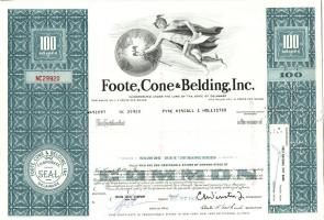 6db amerikai részvény az 1960-70-es évekből