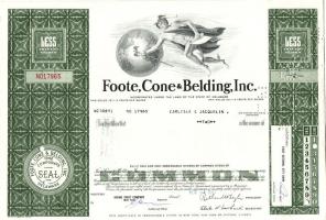 6db amerikai részvény az 1960-70-es évekből