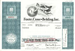 6db amerikai részvény az 1960-70-es évekből