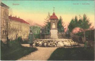 1913 Sopron, Deák tér, időjárás jelző (EK)