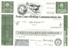 6db amerikai részvény az 1960-70-es évekből