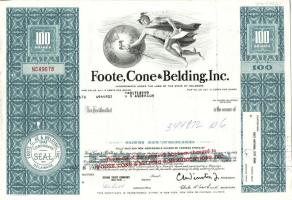 6db amerikai részvény az 1960-70-es évekből