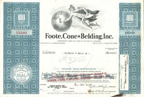 6db amerikai részvény az 1960-70-es évekből