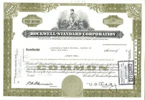 6db amerikai részvény az 1960-70-es évekből