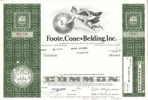 6db amerikai részvény az 1960-70-es évekből