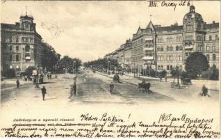 1903 Budapest VI. Andrássy út, nyaraló részlet (EK)