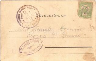 Budapest XIII. Margitsziget, kávéház. Ganz Antal kiadása (fl)