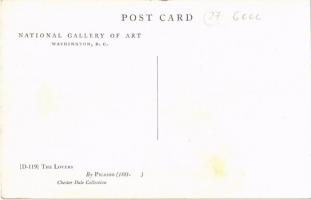 The Lovers. Chester Dale Collection D-119. Nation Gallery of Art, Washington DC s: Picasso