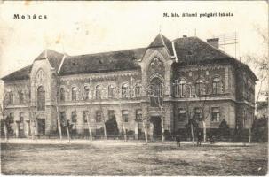 1922 Mohács, M. kir. állami polgári iskola (EK)