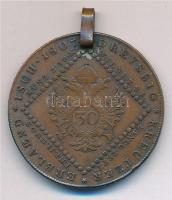 Ausztria 1807A 30kr füllel Cu T:2- 
Austria 1807A 30 Kreuzer with ear Cu C:VF
Krause KM#2149