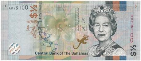 Bahamák 2019. 1/2$ T:I  Bahamas 2019. 1/2 Dollar C:UNC  Krause 77.a