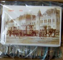 410 db modern városképes, üdvözlő és reklám képeslap