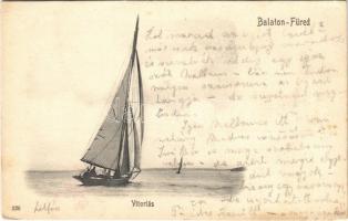 1904 Balatonfüred, vitorlás