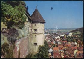 1972 München, a magyar öttusa válogatott tagjai által képeslap az olimpiáról, rajta, Dr. Nagy Imre (...