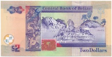 Belize 2014. 2$ T:I
 Belize 2014. 2 Dollars C:UNC 
Krause P#66