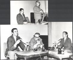 1972 Miskolc, Balczó András (1938-) öttusázó élménybeszámolójának 5 fotója, és a prospektusa, Borsod...