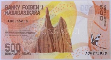 Madagaszkár 2017. 500A T:I Madagascar 2017. 500 Ariary C:UNC