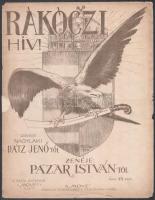 Kolozsvár, Kassa... Szövegét írta: Radnóti József. Zenéjét szerezte: Buday Dénes. Bp., 1919, Rózsavö...