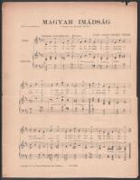 1929 Balázsy Zoltán magyar nótái. Bp., 1929, Bárd Ferenc és Fia, 6 sztl. lev. Illusztrált borítóval,...