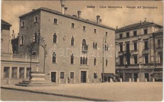 Udine, Casa Veneziana, Piazza XX Settembre / villa, square