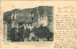 1898 (Vorläufer) Merano, Meran (Südtirol); Landesfürstliche Burg / castle (EK)