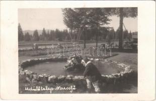 Marosfő, Izvoru Muresului; üdülőtelep, vasútállomás / holiday resort, railway station. photo