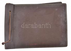 Várak makettjeinek fotóit tartalmazó fotóalbum, 17 db fotóval, 10×15 cm