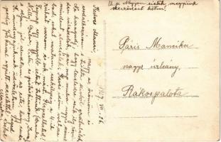 1927 Barossháza, Pruzina; látkép, templom / general view, church. photo (EK)