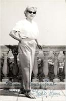 Honthy Hanna színésznő dedikált fotó