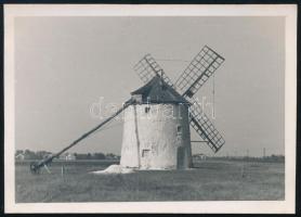 cca 1930 Szélmalom, fotó, 6×8,5 cm / windmill