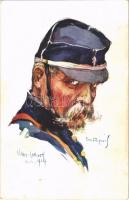 WWI military art postcard. Visé Paris No. 7. Nos Poilus s: Em. Dupuis (fl)