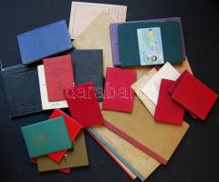 28 db vegyes igazolvány és bizonyítvány főként az 1950-es évekből