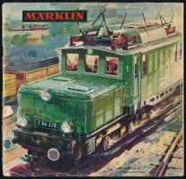 cca 1964 Märklin színes illusztrált játékkatalógus, szakadásokkal, 68p