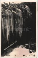1950 Mátra, barlang az Ágasvár alatt. Sztanek Ede (Pásztó) photo