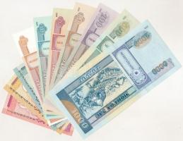 Mongólia 1993-2007. 10m - 1000T (10xklf) T:I
Mongolia 1993-2007. 10 Mongo - 1000 Tugrik (10xdiff) C...