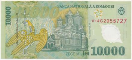 Románia 2000. 10.000L T:I- 
Romania 2000. 10.000 Lei C:AU